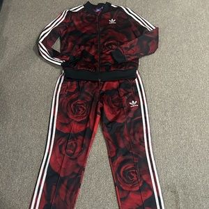 Adidas Army/ Floral Tracksuit